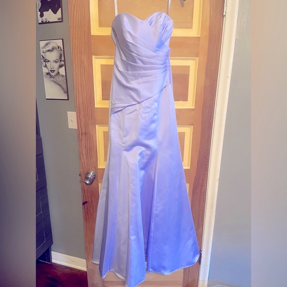 Alfred Angelo Dresses & Skirts - Alfred Angelo Corset Strapless Satin Dress - 💜Prom,Wedding,Formal, Bridesmaid